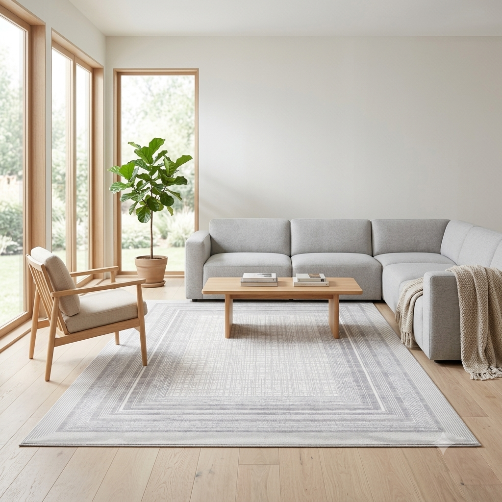 Echo Framed Rug