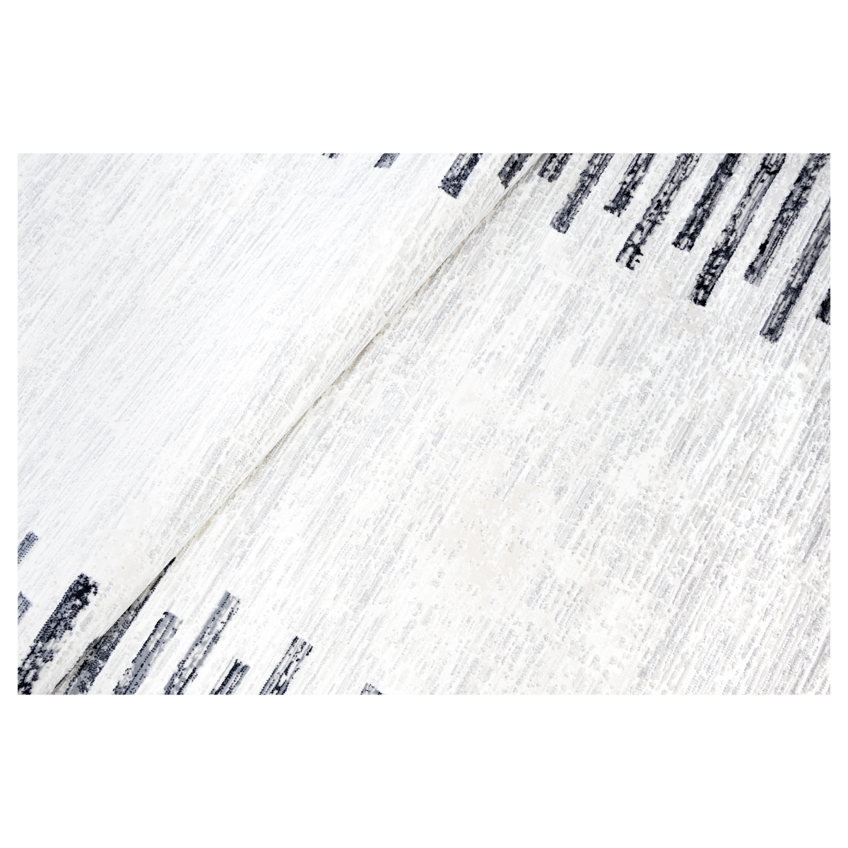 Portfolio Grey Striped Rug