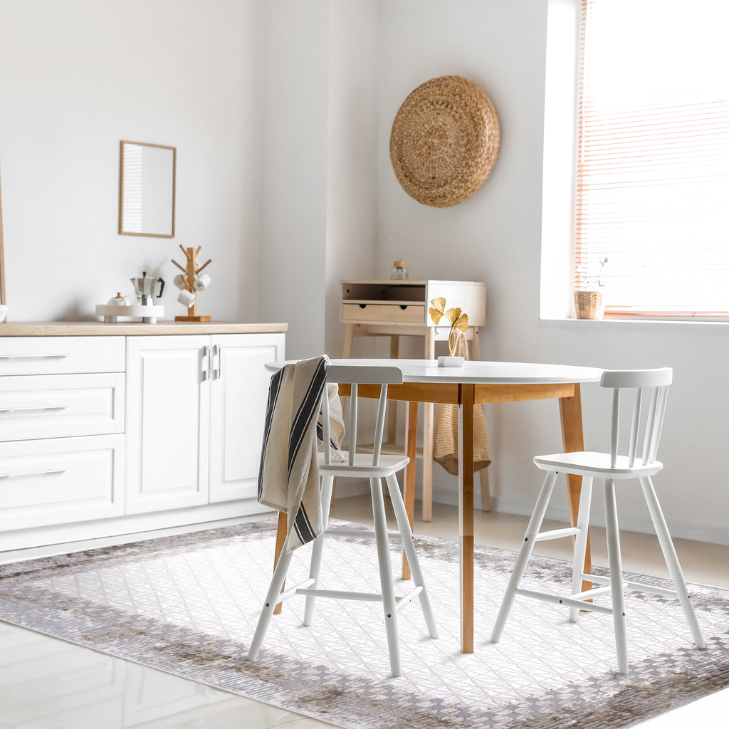 Portfolio Geometric Beige Rug