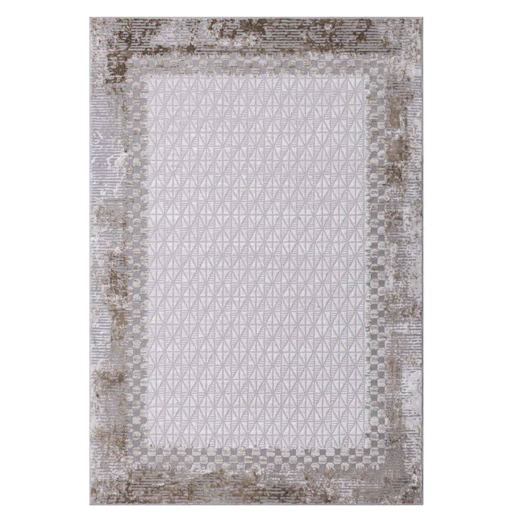 Portfolio Geometric Beige Rug