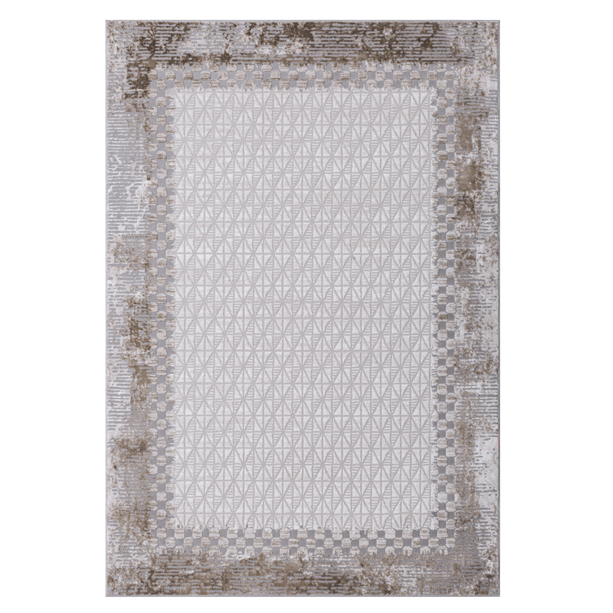 Portfolio Geometric Beige Rug