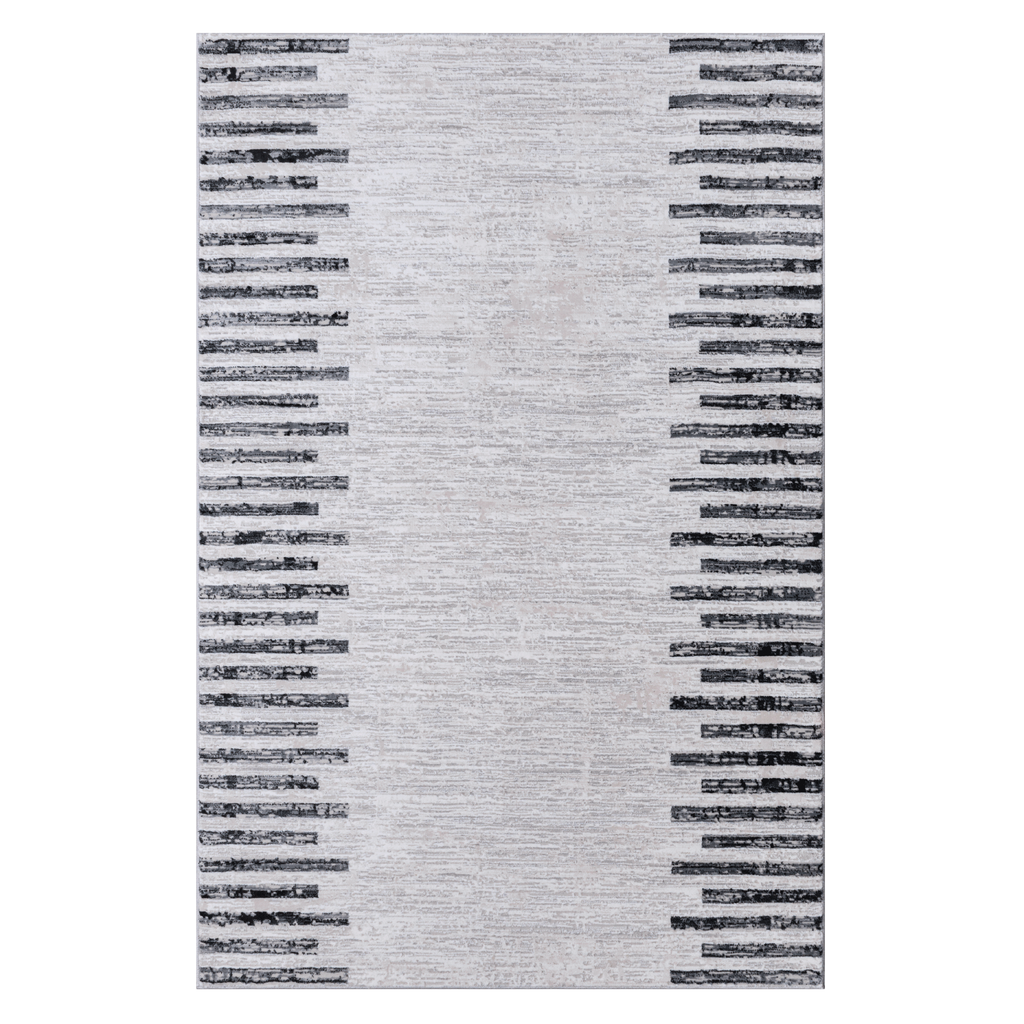 Portfolio Grey Striped Rug